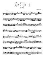 Sonate N°4 de J-S Bach